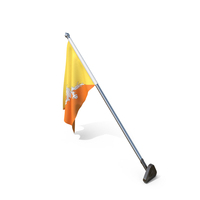 Bhutan Cloth Wall Mount Flag Stand PNG & PSD Images
