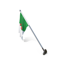 Algeria Cloth Wall Mount Flag Stand PNG & PSD Images