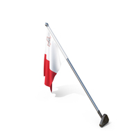 Malta Cloth Wall Mount Flag Stand PNG & PSD Images