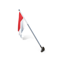 Monaco Cloth Wall Mount Flag Stand PNG & PSD Images