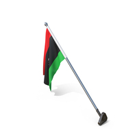 Libya Cloth Wall Mount Flag Stand PNG & PSD Images