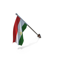 Tajikistan Cloth Wall Mount Flag Stand PNG & PSD Images