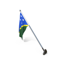 Solomon Cloth Wall Mount Flag Stand PNG & PSD Images