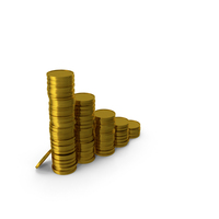 Coins Stacks PNG & PSD Images