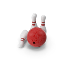 Bowling Ball And Pins PNG & PSD Images