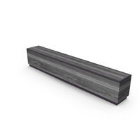 Industrial Wooden Bench PNG & PSD Images