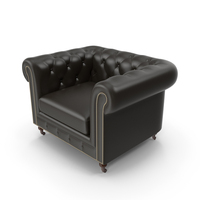Leather Club Chair PNG & PSD Images