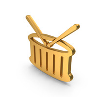Gold Marching Band Icon PNG & PSD Images