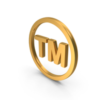 Gold Trademark Icon PNG & PSD Images