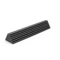 Black Metal Bar Stack PNG & PSD Images