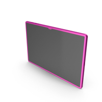 Tablet Metalic Purple PNG & PSD Images