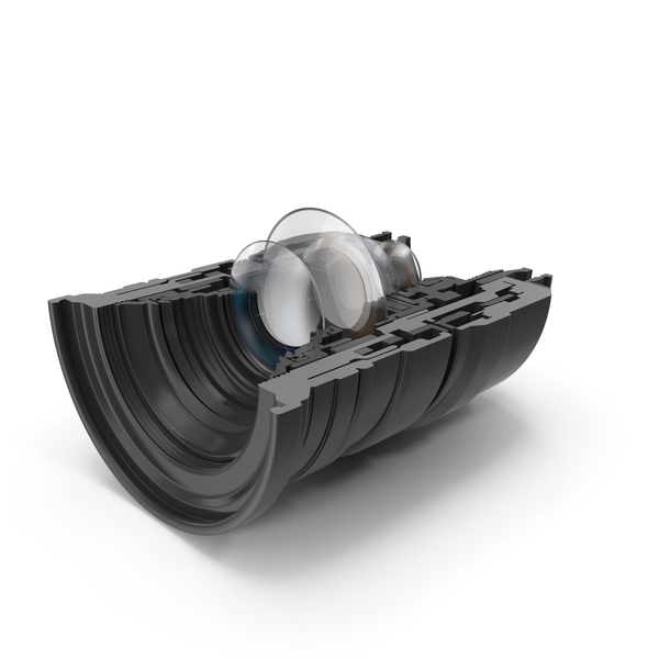 Cutaway Of A Camera Lens PNG & PSD Images