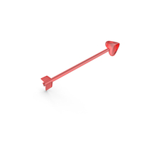Red Glass Arrow PNG & PSD Images