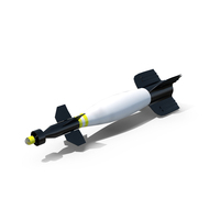 GBU-16 Paveway II Laser Guided Bomb PNG & PSD Images