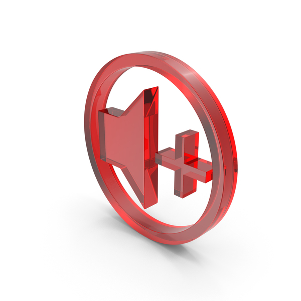 AUDIO VOLUME INCREASE CIRCLE ICON GLASS PNG & PSD Images