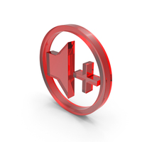AUDIO VOLUME INCREASE CIRCLE ICON GLASS PNG & PSD Images