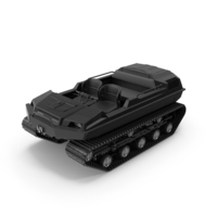 Black Amphibious Vehicle Without Roof PNG & PSD Images