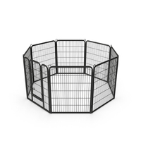 Octagonal Playpen For Dogs PNG & PSD Images