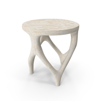 Three Legs Modern Table Light Wood PNG & PSD Images