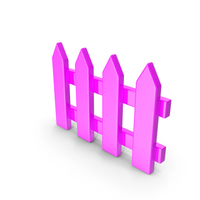 Single Toy Fence Purple PNG & PSD Images