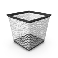 Black And White Plastic Basket PNG & PSD Images