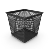 Basket Black Plastic PNG & PSD Images