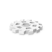 White Gear PNG & PSD Images