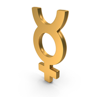 Gold Mercury Astrology Icon PNG & PSD Images
