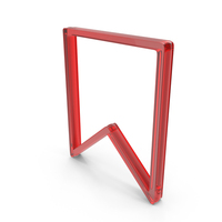 Red Glass Web Bookmark Icon PNG & PSD Images