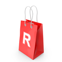 Shopping Bag Letter R PNG & PSD Images