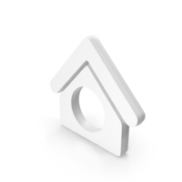 Home Web Hole Middle White PNG & PSD Images