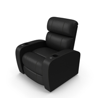 Leather Cinema Chair PNG & PSD Images