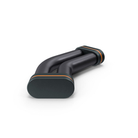 Scifi Pipe Black Metal New PNG & PSD Images