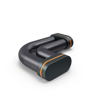 Scifi Pipe Black Metal New PNG & PSD Images