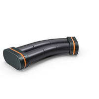 Scifi Pipe Black Metal New PNG & PSD Images