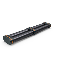 Scifi Pipe Black Metal New PNG & PSD Images