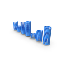 Graph Chart Spring Difference Blue PNG & PSD Images