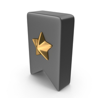 Dark Bookmark Favorite Icon PNG & PSD Images