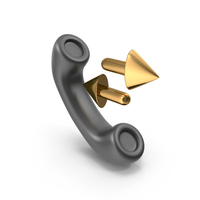 Dark Missed Call Icon PNG & PSD Images