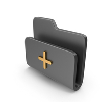 Dark New Folder Icon PNG & PSD Images