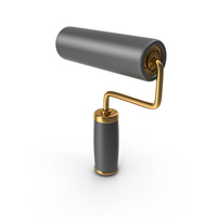 Dark Paint Roller Icon PNG & PSD Images