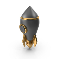 Dark Rocket Icon PNG & PSD Images