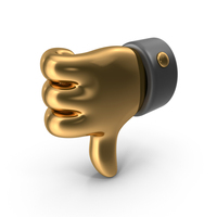 Dark Thumbs Down Icon PNG & PSD Images