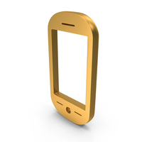 Cell Phone Old Model Cell Phone Ion Gold PNG & PSD Images