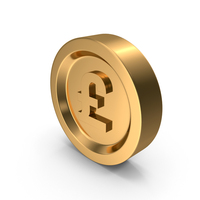 Gold  Pound Coin Icon PNG & PSD Images