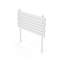 White Signboard PNG & PSD Images