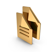 Gold Copy Icon PNG & PSD Images