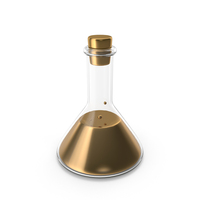 Gold Flask Icon PNG & PSD Images