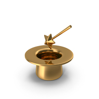 Gold Magic Trick Icon PNG & PSD Images