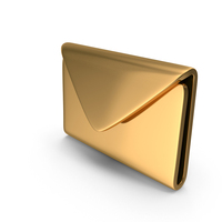 Gold Mail Icon PNG & PSD Images
